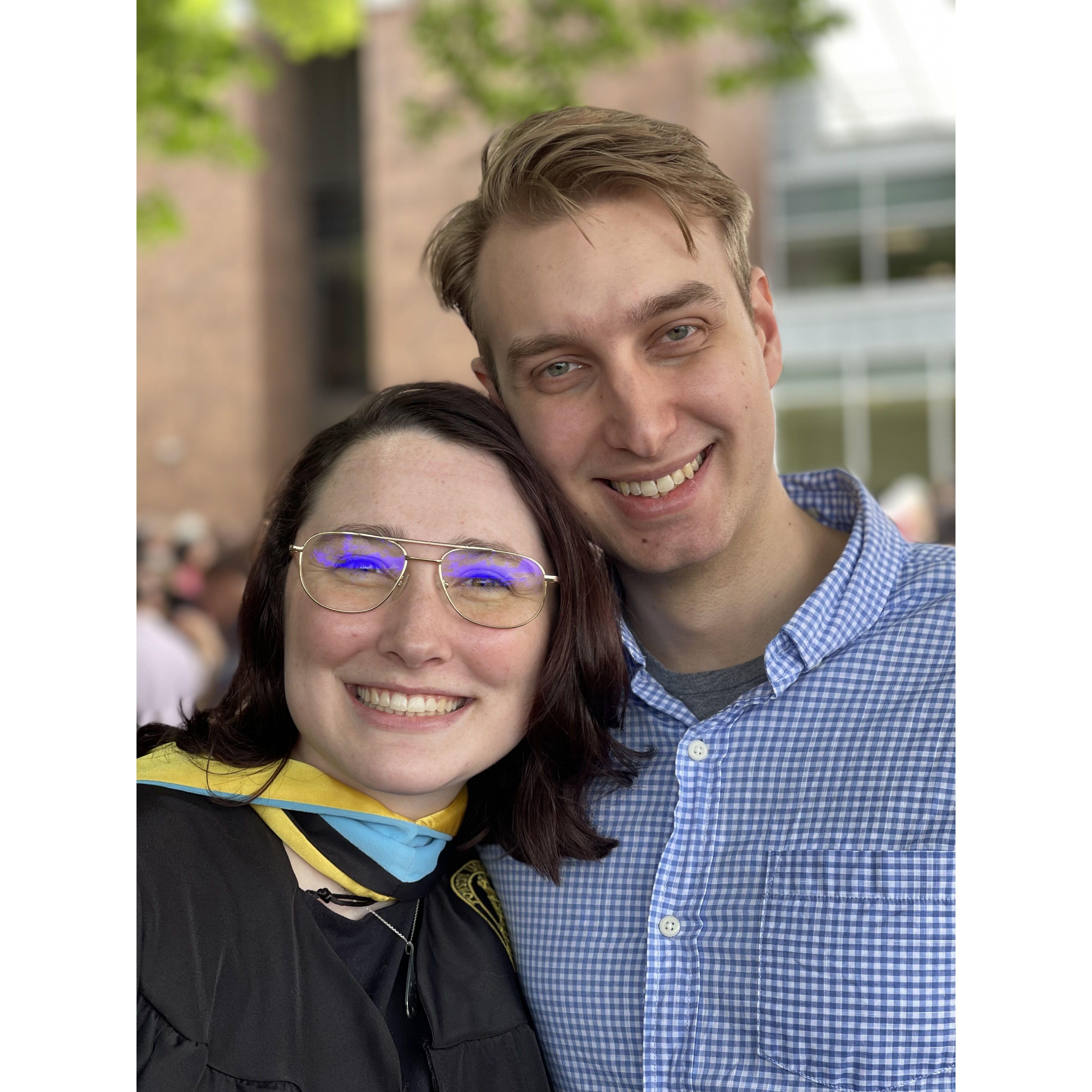 Alison graduated with her masters in May of 2024.