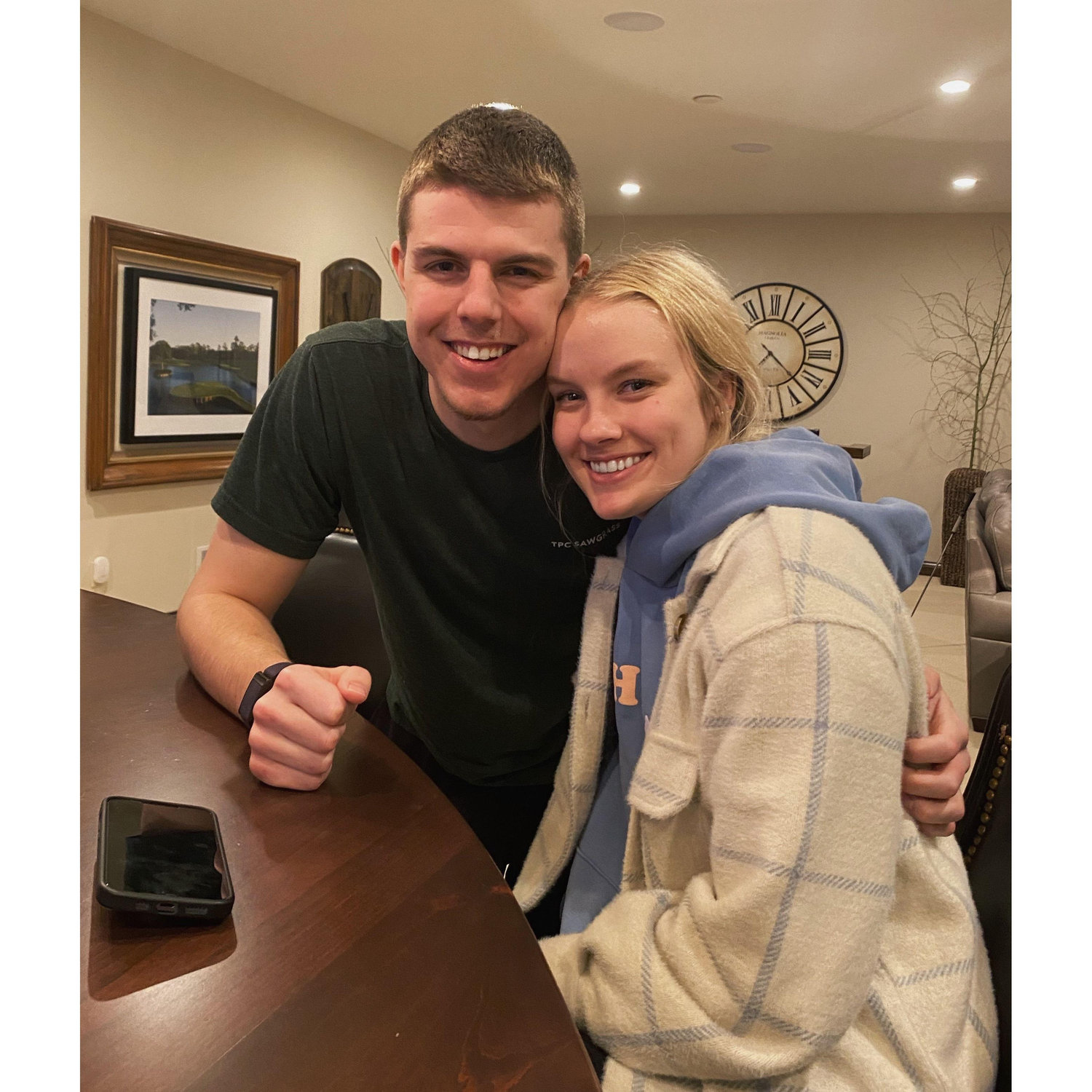 our first picture together