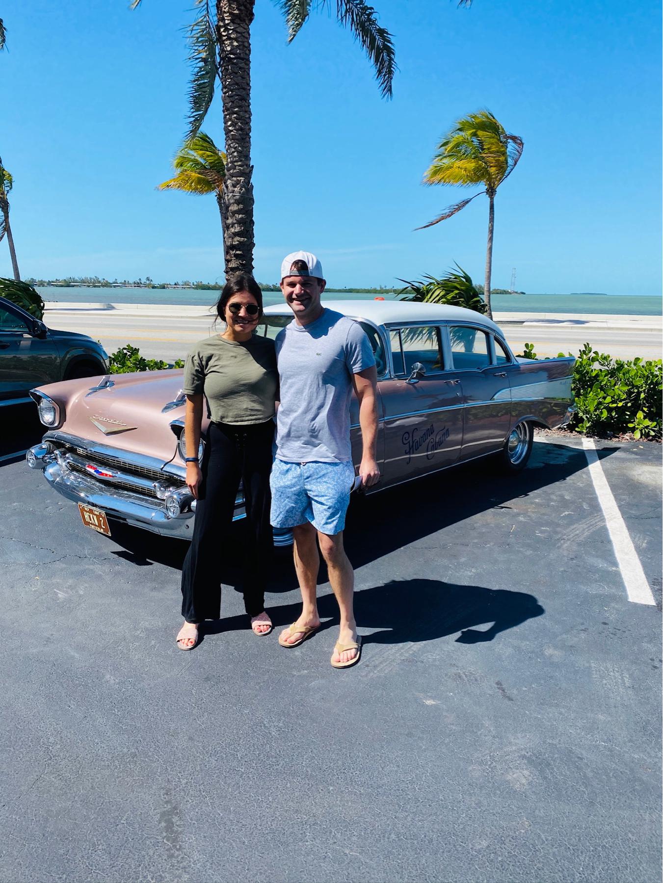 Our first trip together to Florida in March 2020