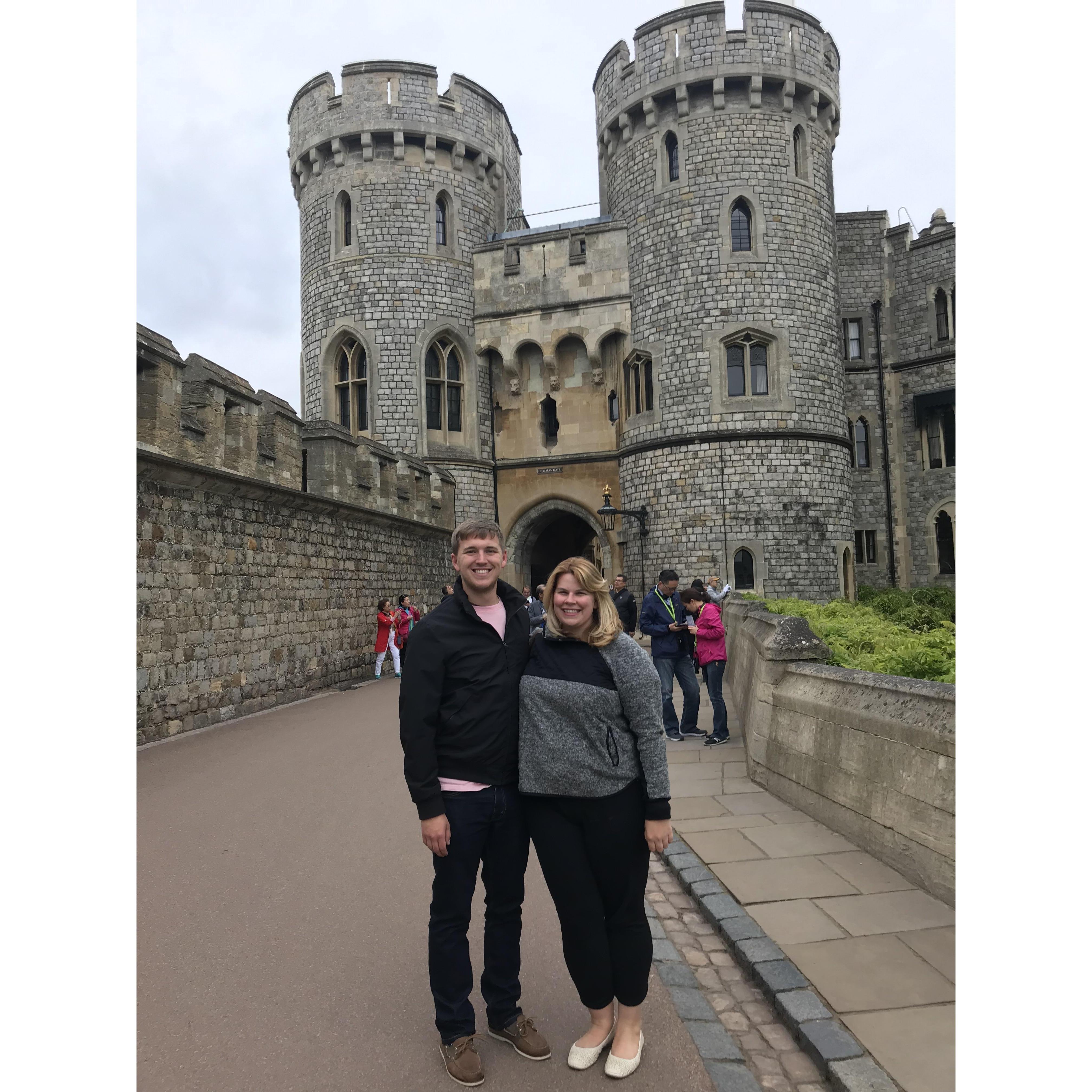 5/17/2019:  Visiting the Queen at Windsor Castle