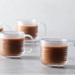 Fortessa Jupiter Coffee Cups, Set of 6 - Set of 6, Clear