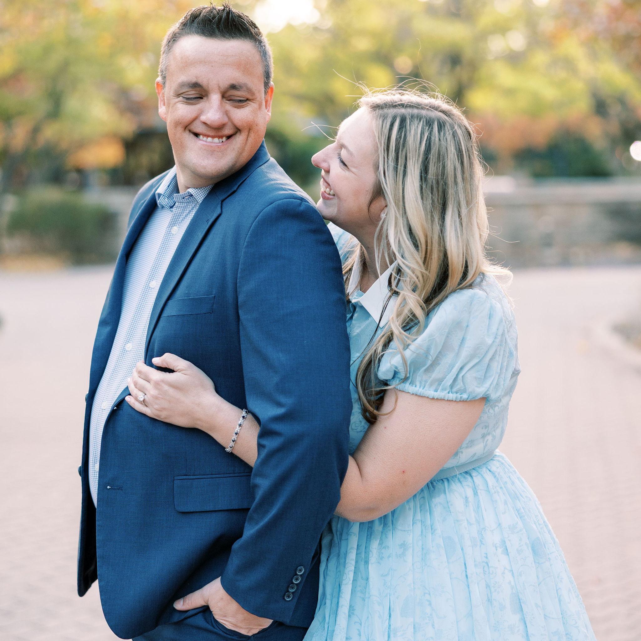 Engagement Shoot with our wedding photography, Melissa Schroeder Photography - https://www.melschroederphoto.com/