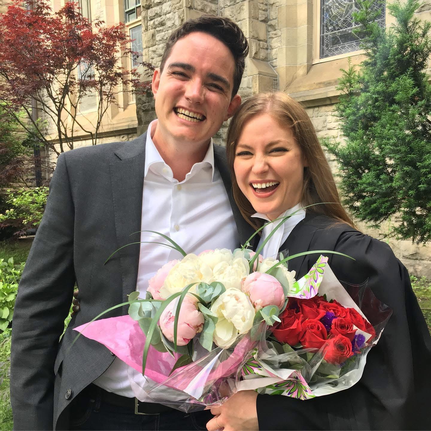Two baby lawyers, both called to the bar in 2019.