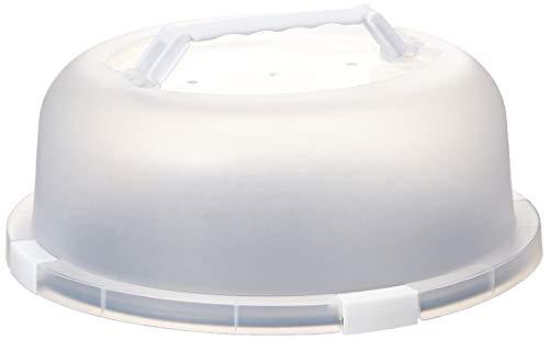 G & S Metal Products Company PBC45UH ProBake Teflon Xtra Non-Stick Cake and Pastry Bakeware Carrier with Cover and Handles, 12'', White