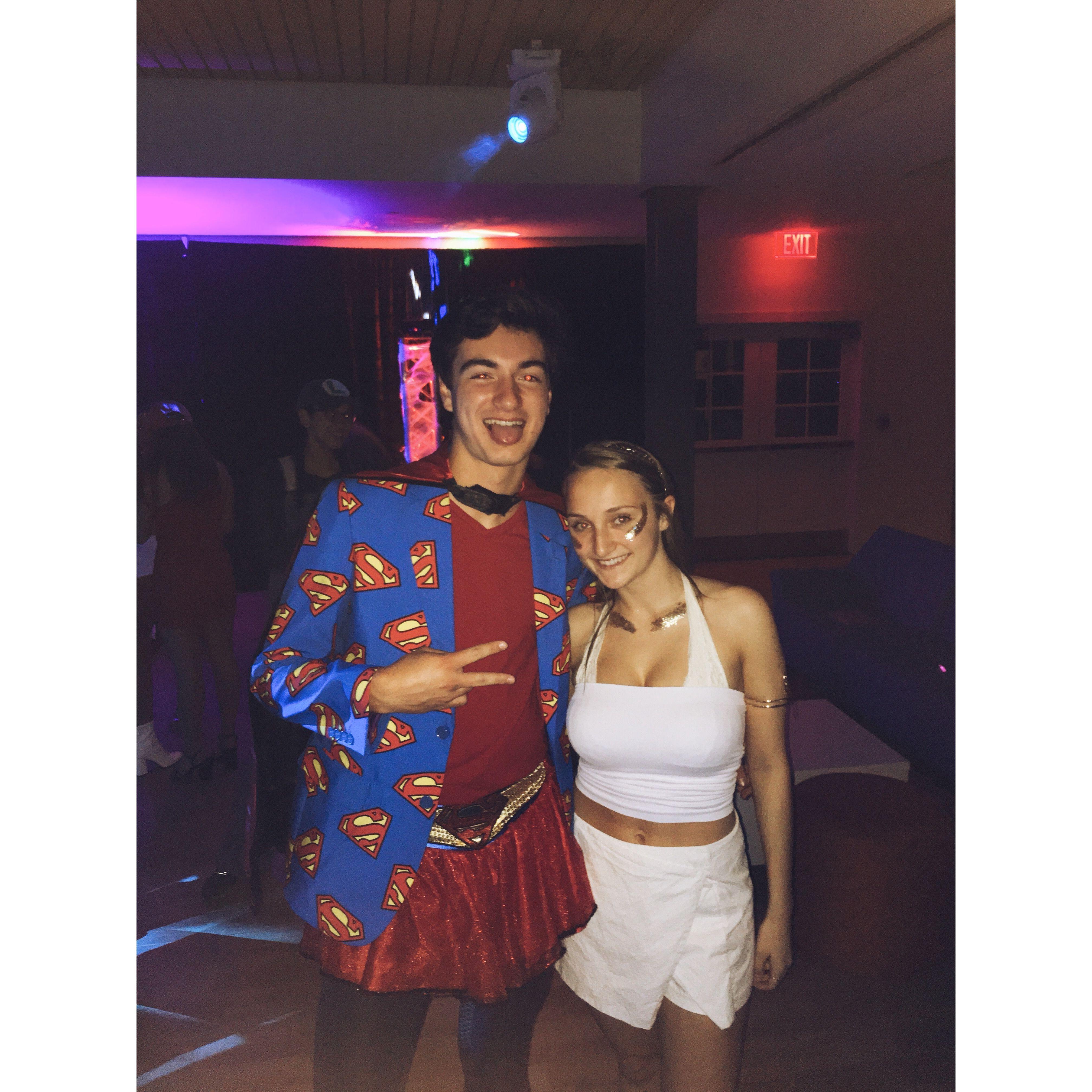 Our first photo together