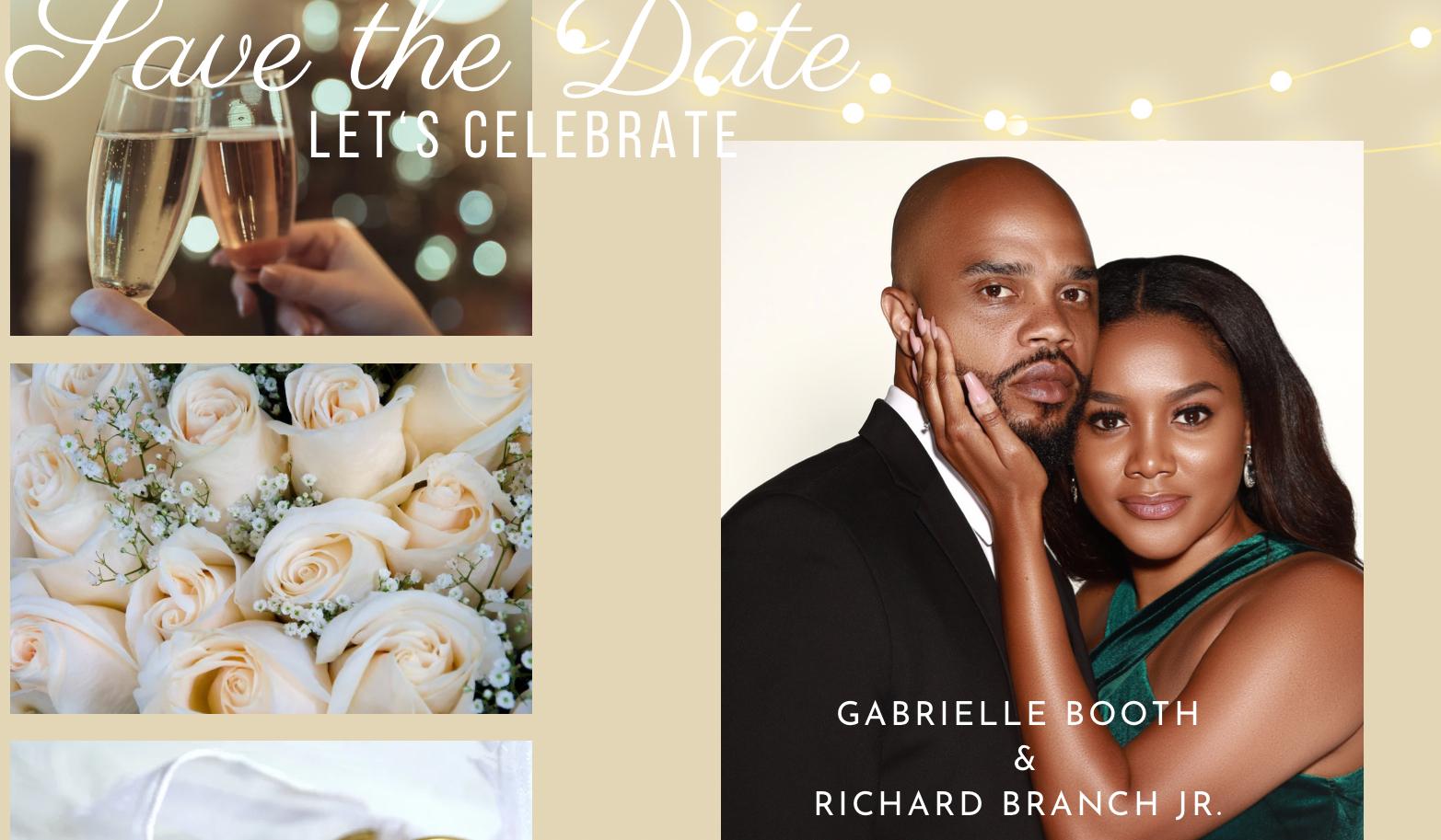 The Wedding Website of Gabrielle Branch and Richard Branch