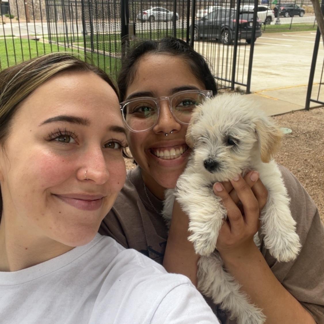 our first day with little phoebe