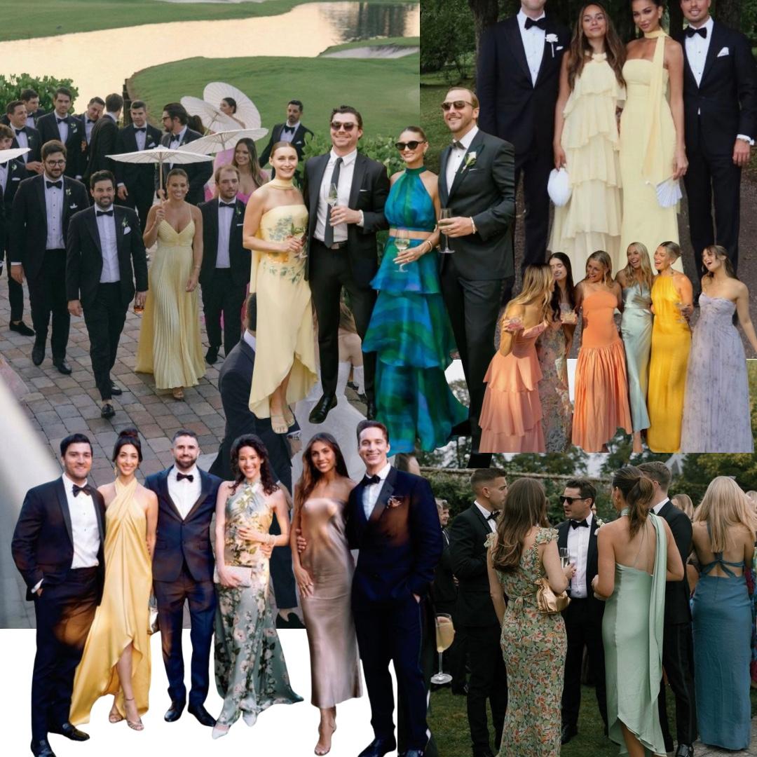 More black tie attire inspiration- we look forward to seeing all of our guests in their most elegant and sophisticated looks.