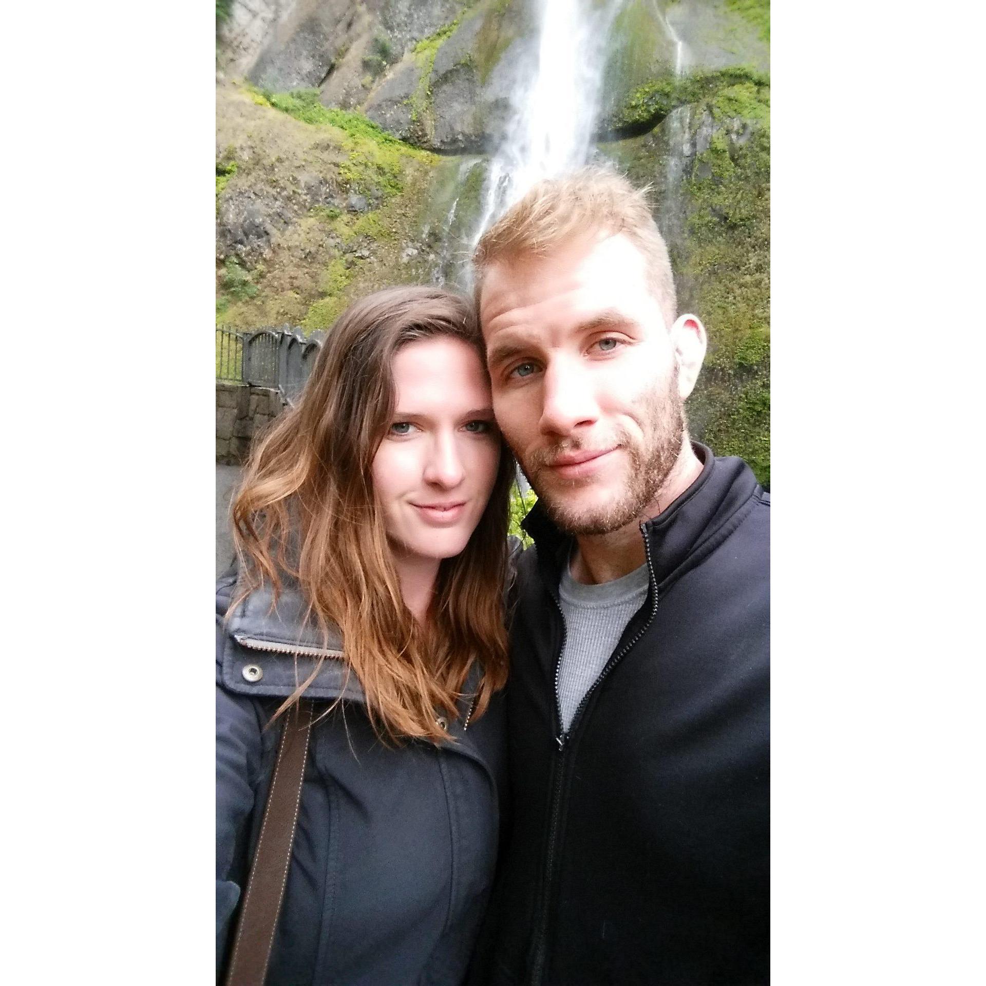 Multnomah Falls in Oregon