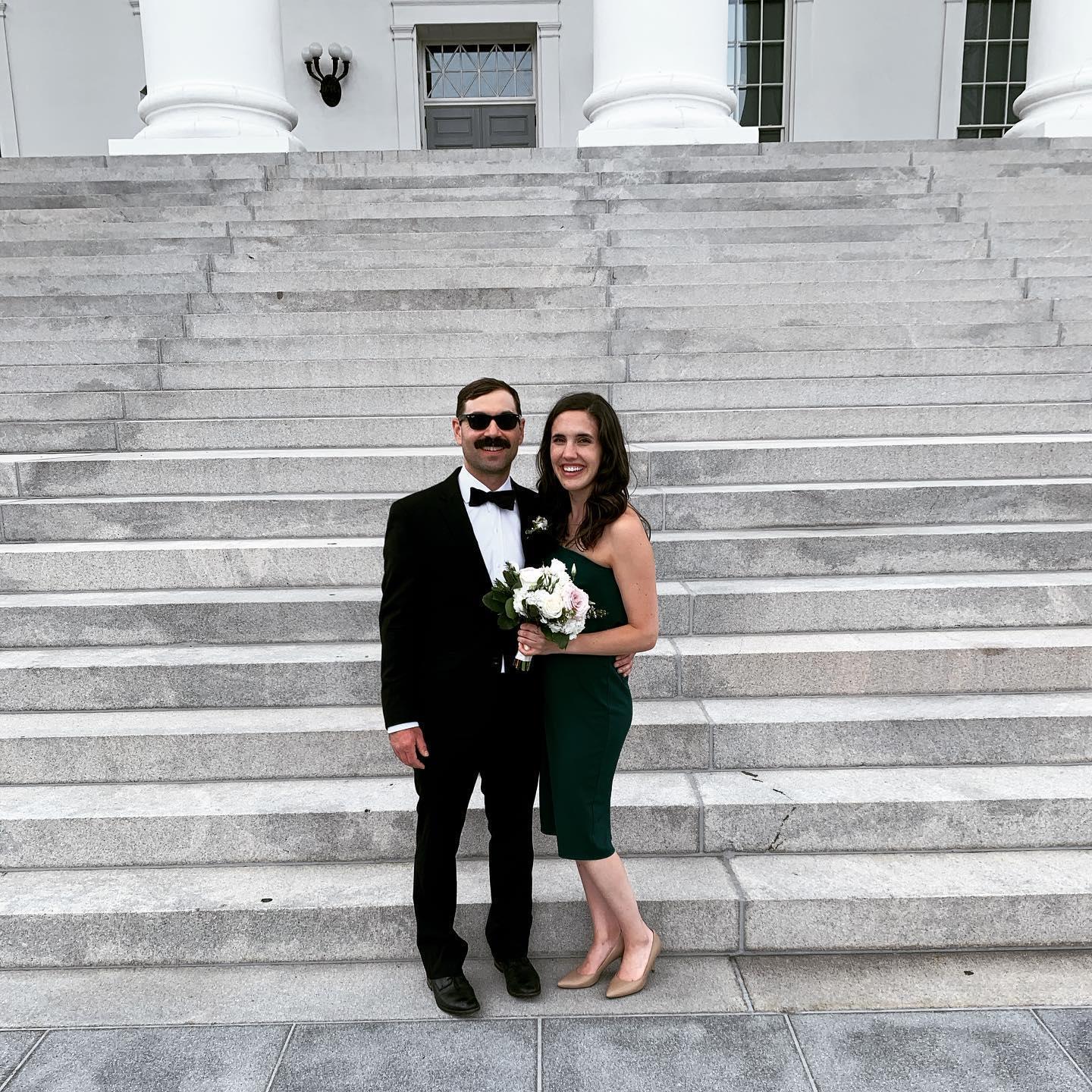 Jared's Best Man Justin's wedding- September 2020.