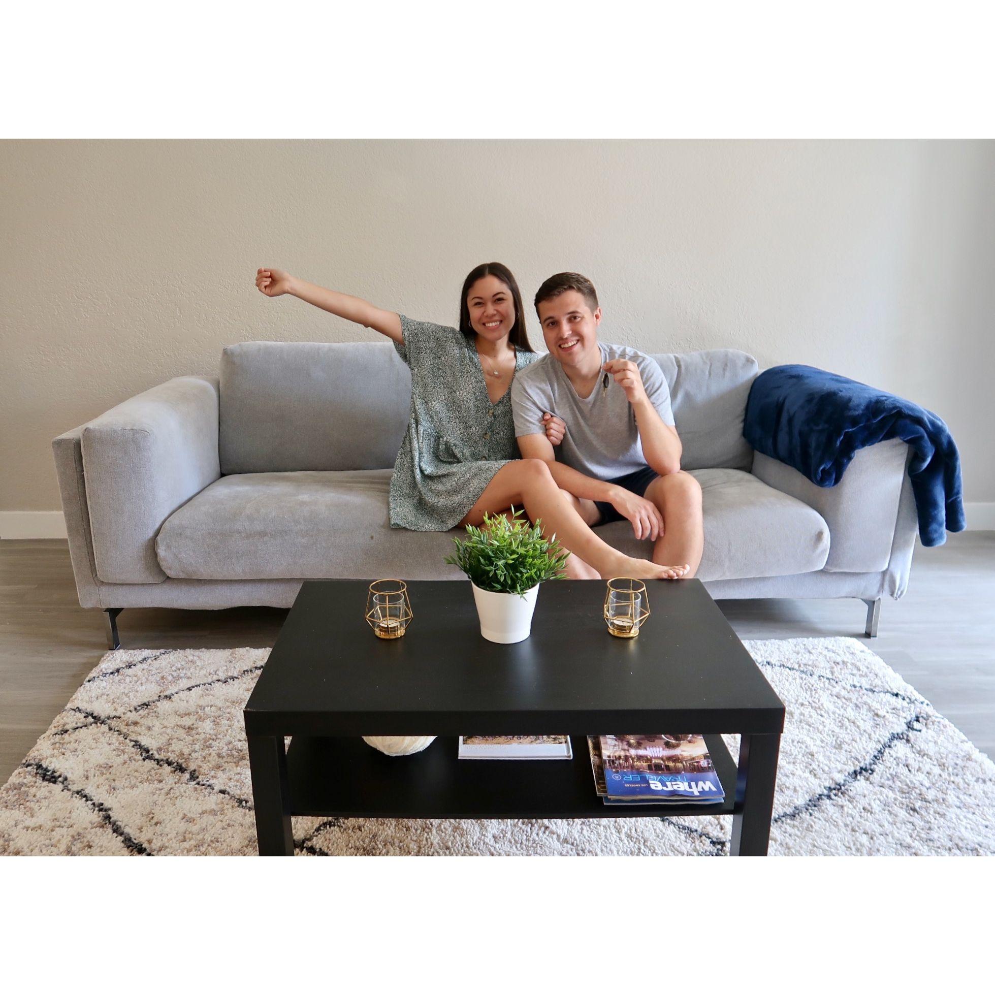 Our first apartment together :)