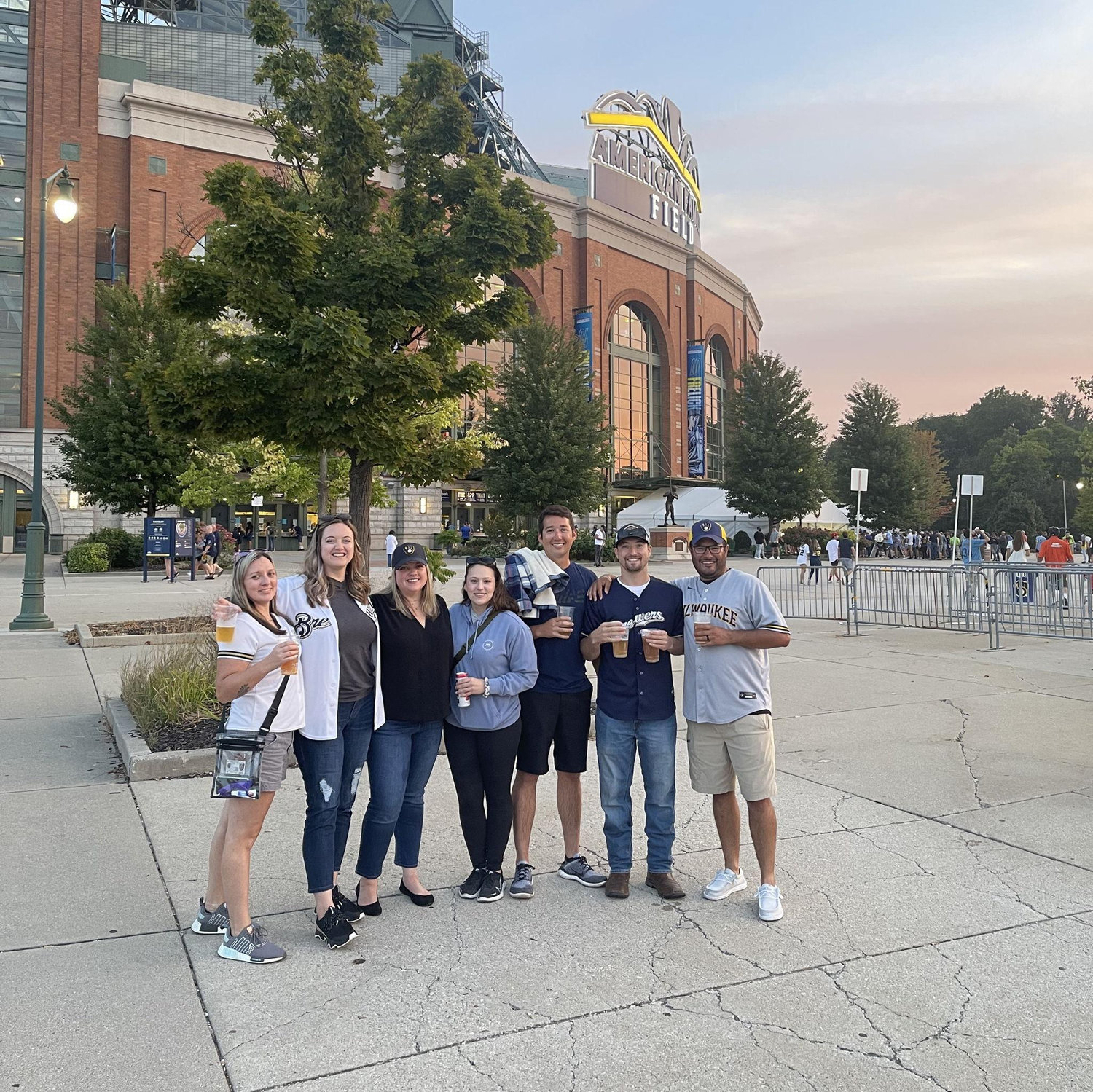 Brewers game with friends - September 2024