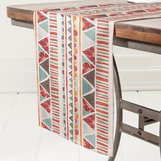 Desert Marsala Boho Table Runner