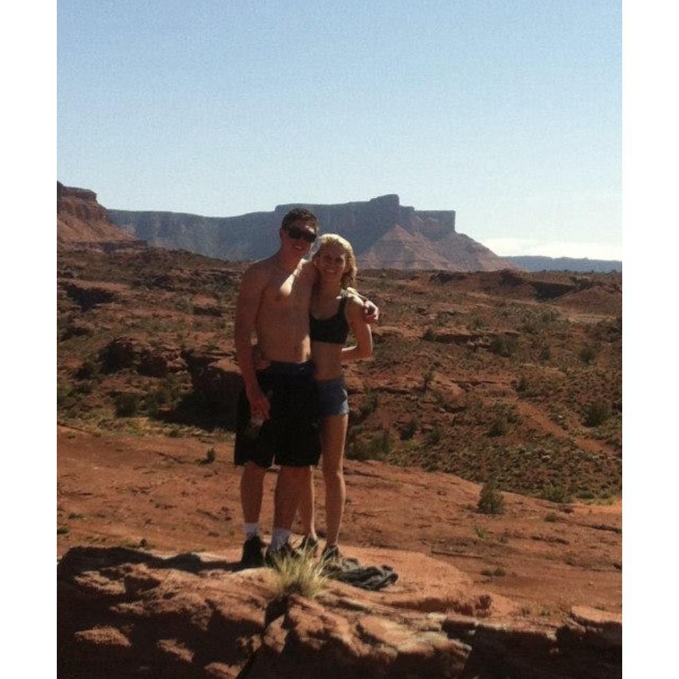 Moab- we wrote each other love letters here and promised to return one day and read them. we still haven't gone back!