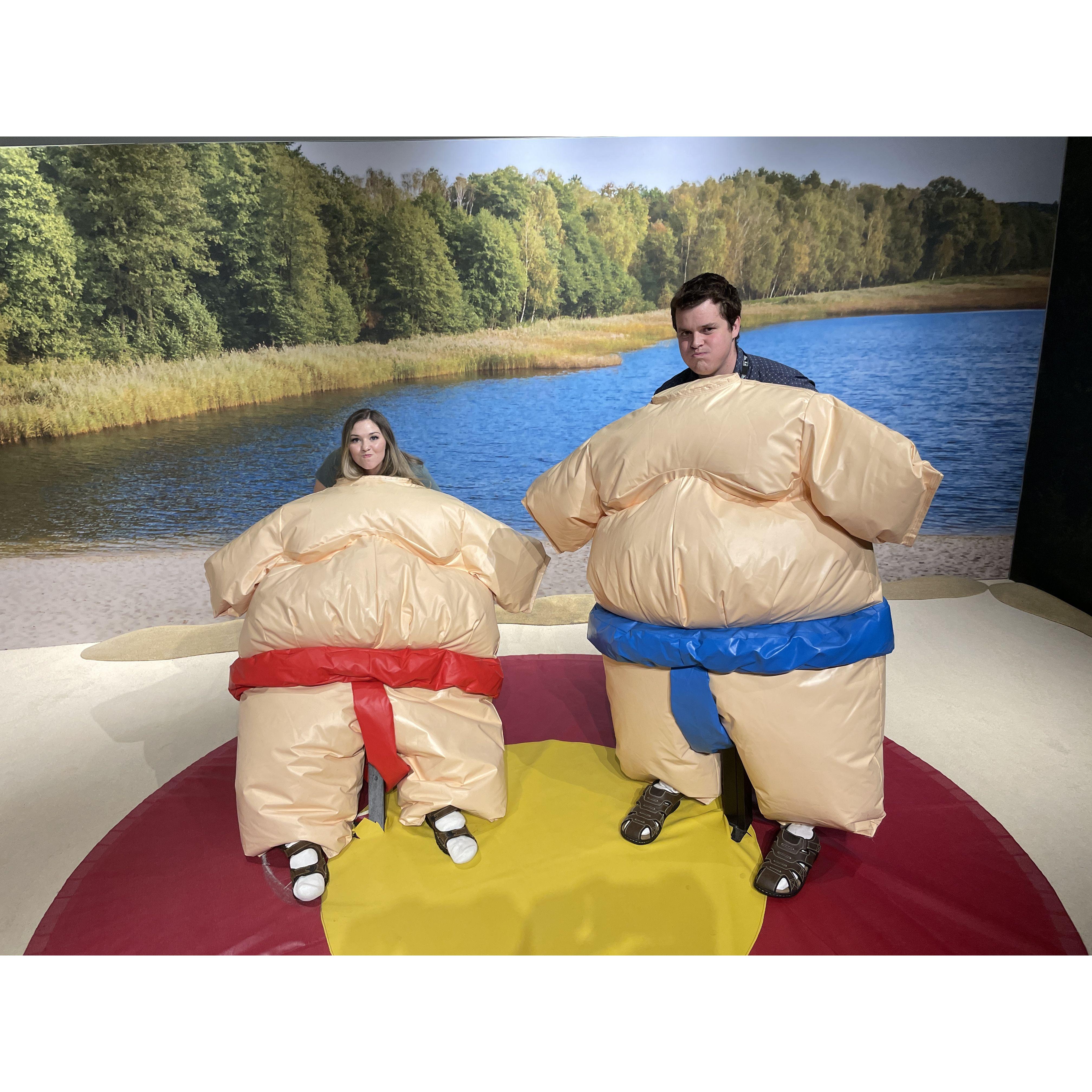 When we visited The Office Experience in D.C. for Ryan's birthday 2022.