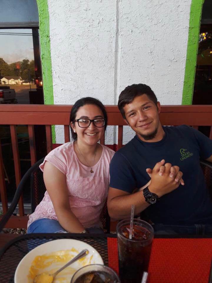 Our first family outing after he picked me up!