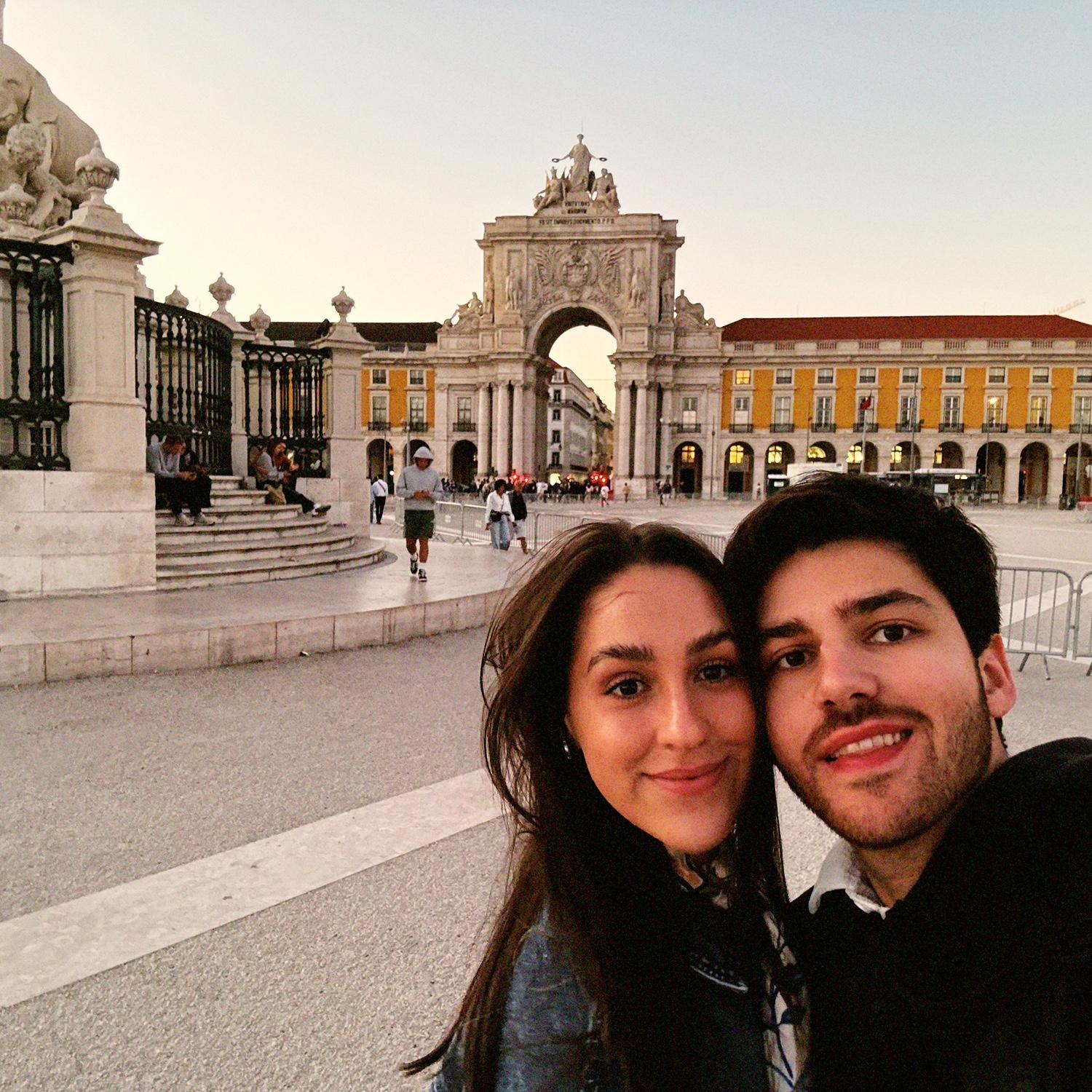Praça do Comércio – one of Lisbon’s most iconic and historic squares.