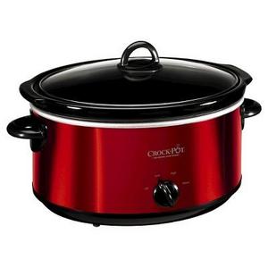 Crock-Pot® 6 Qt. Manual Slow Cooker - Red SCV603
