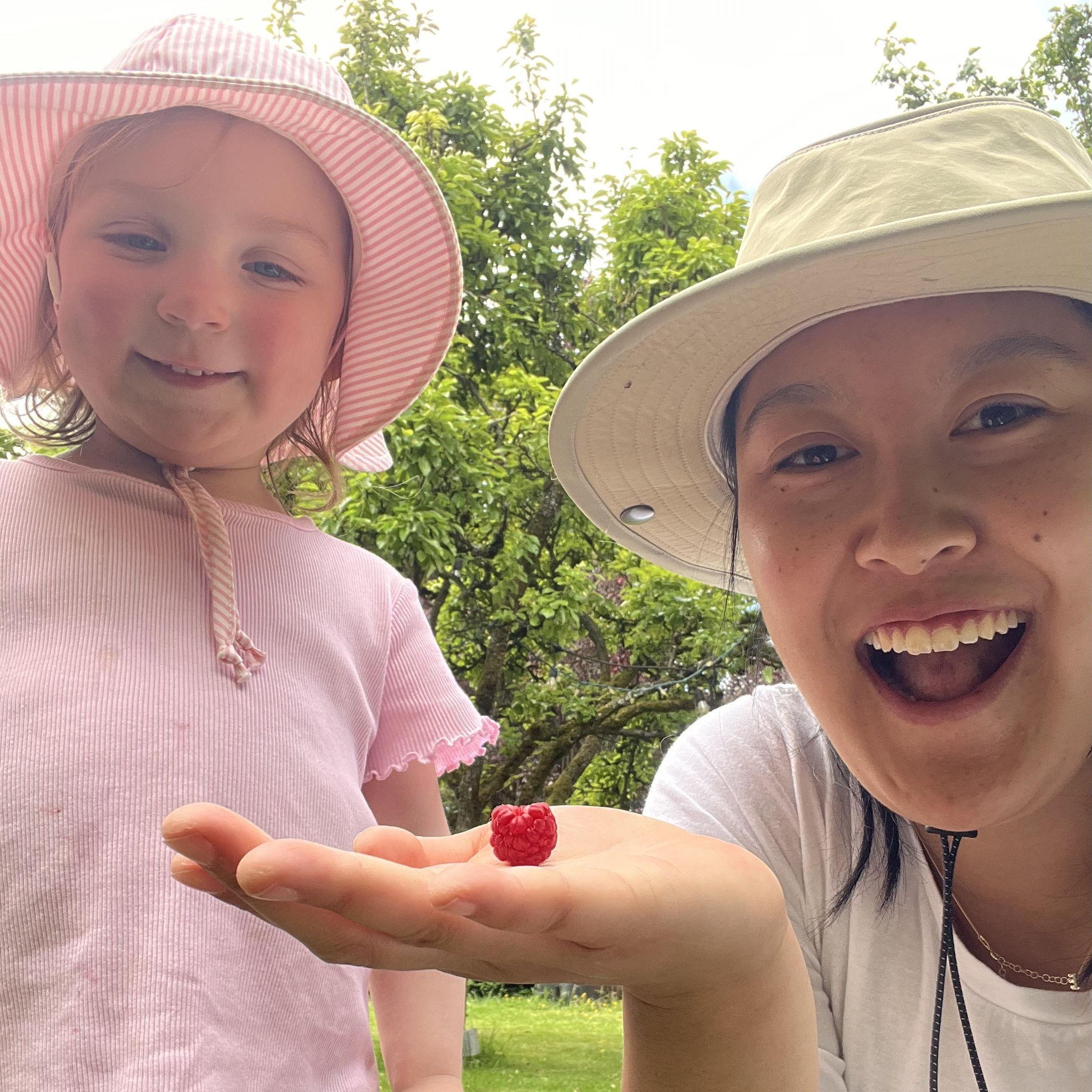 Sunny and our baby best friend Maeve!