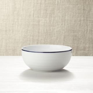 Roulette Blue Band Bowl, Set of 4