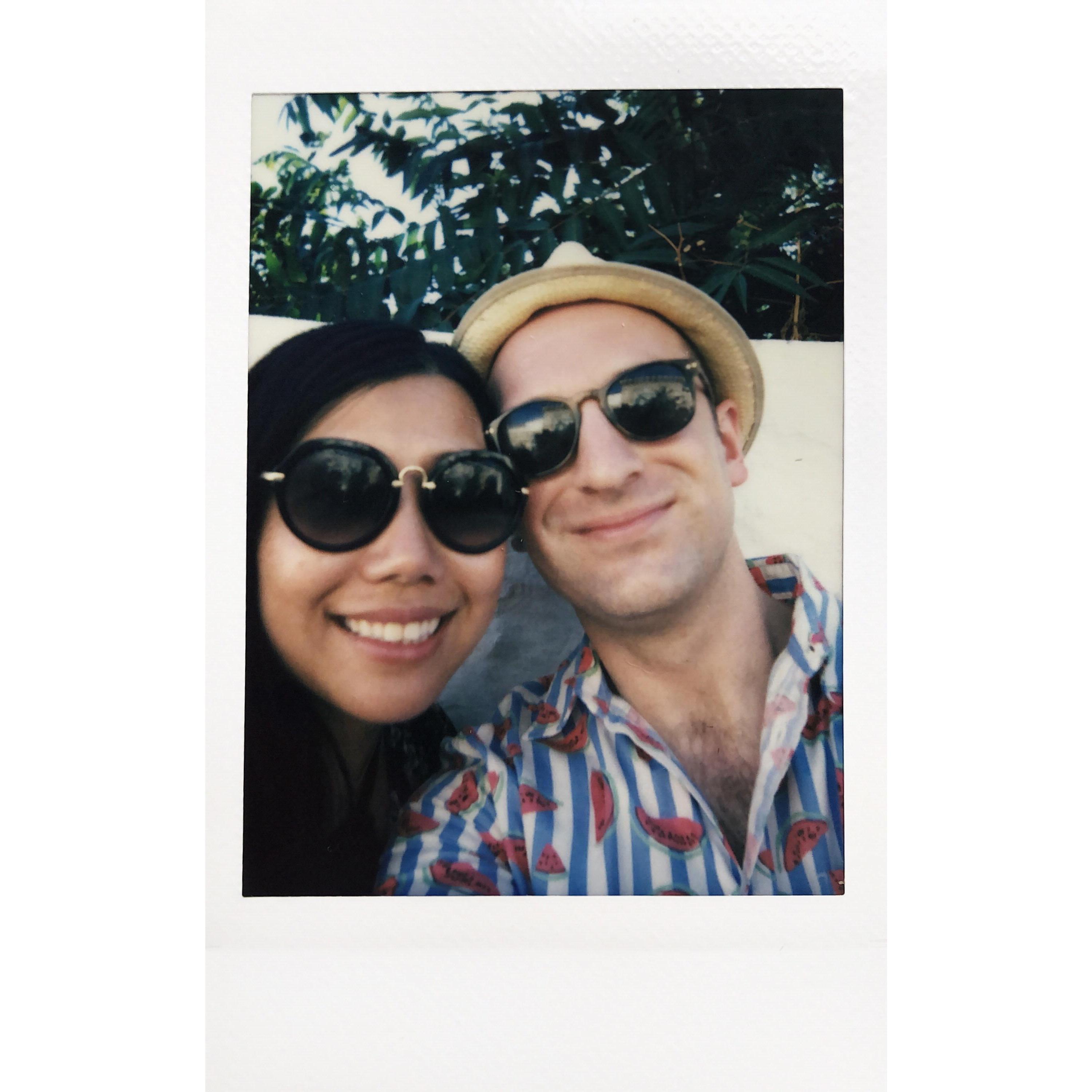 In Greece last summer at a friend's wedding