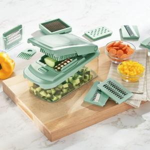 The Pioneer Woman Agatha 8-in-1 Food Slicer & Chopper, Green