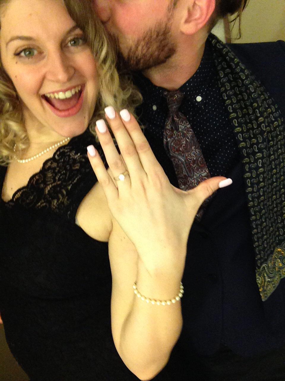 We’re engaged!
