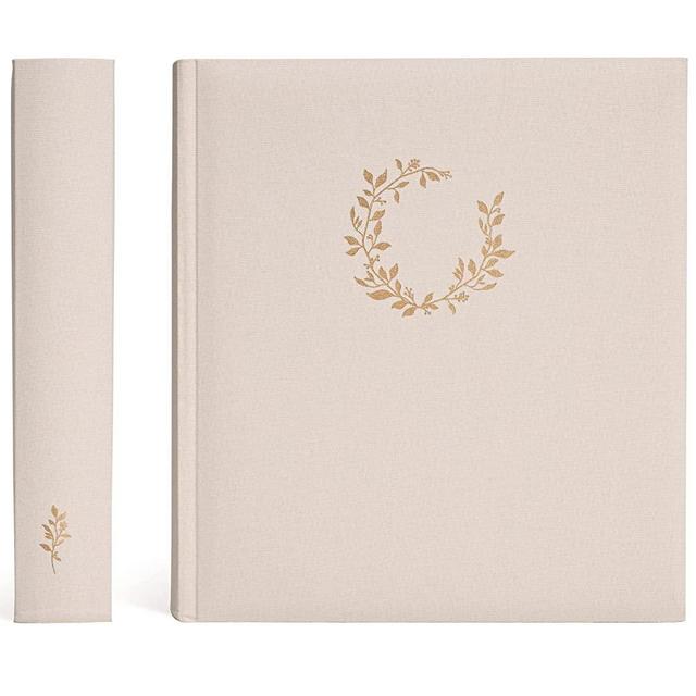 Premium Scrapbook Album | Scrapbook Photo Album with Writing Space | 100 Pages for Multiple Photo Sizes, 4x6, 5x7, 6x8, 8x10 | Acid Free Photo Album for Wedding | Graduation Photo Album