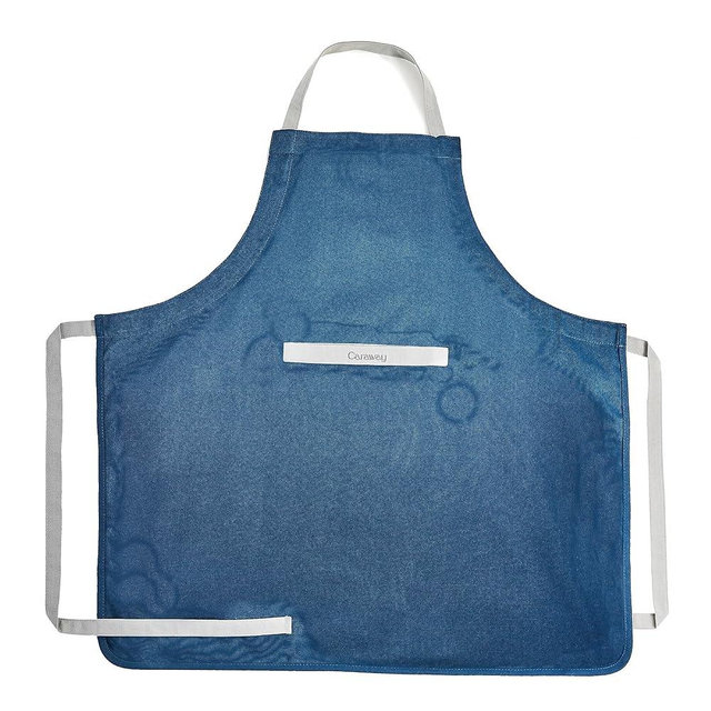 Caraway Apron - 100% Organic Cotton Apron - Features 2 Pockets & Adjustable Neck Strap