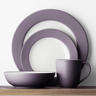 Colorwave Rim 4-Piece Place Setting, Service for 1