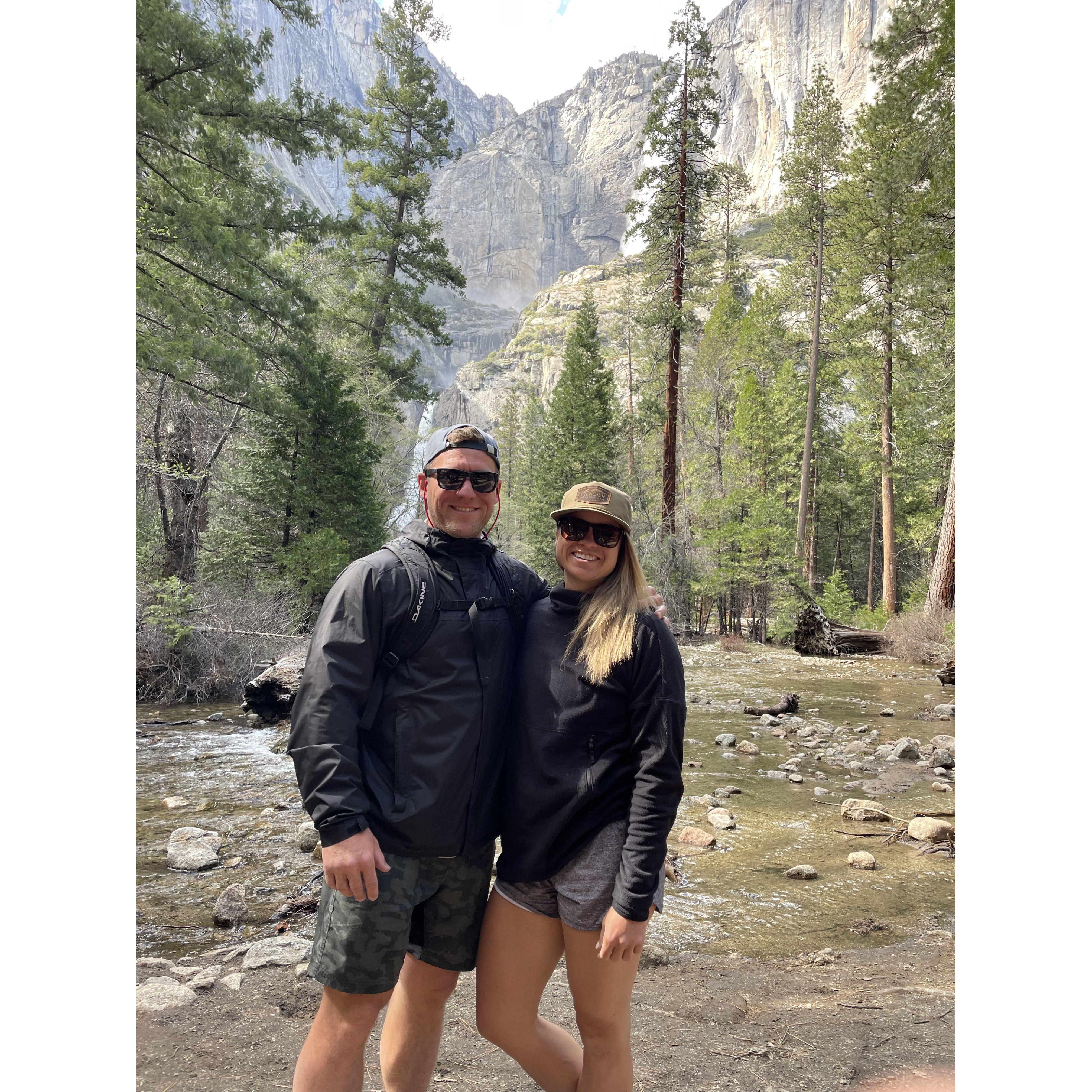 Our first trip to Yosemite together.
