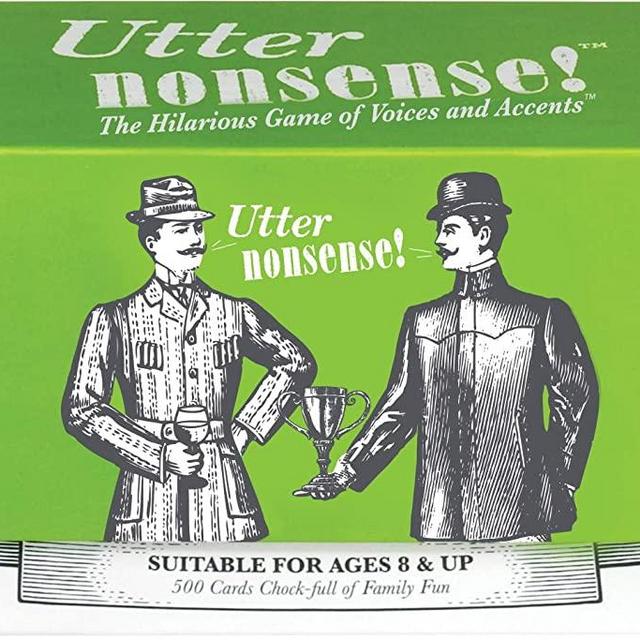 Utter Nonsense Family Edition - The Game of Funny Voices and Accents!