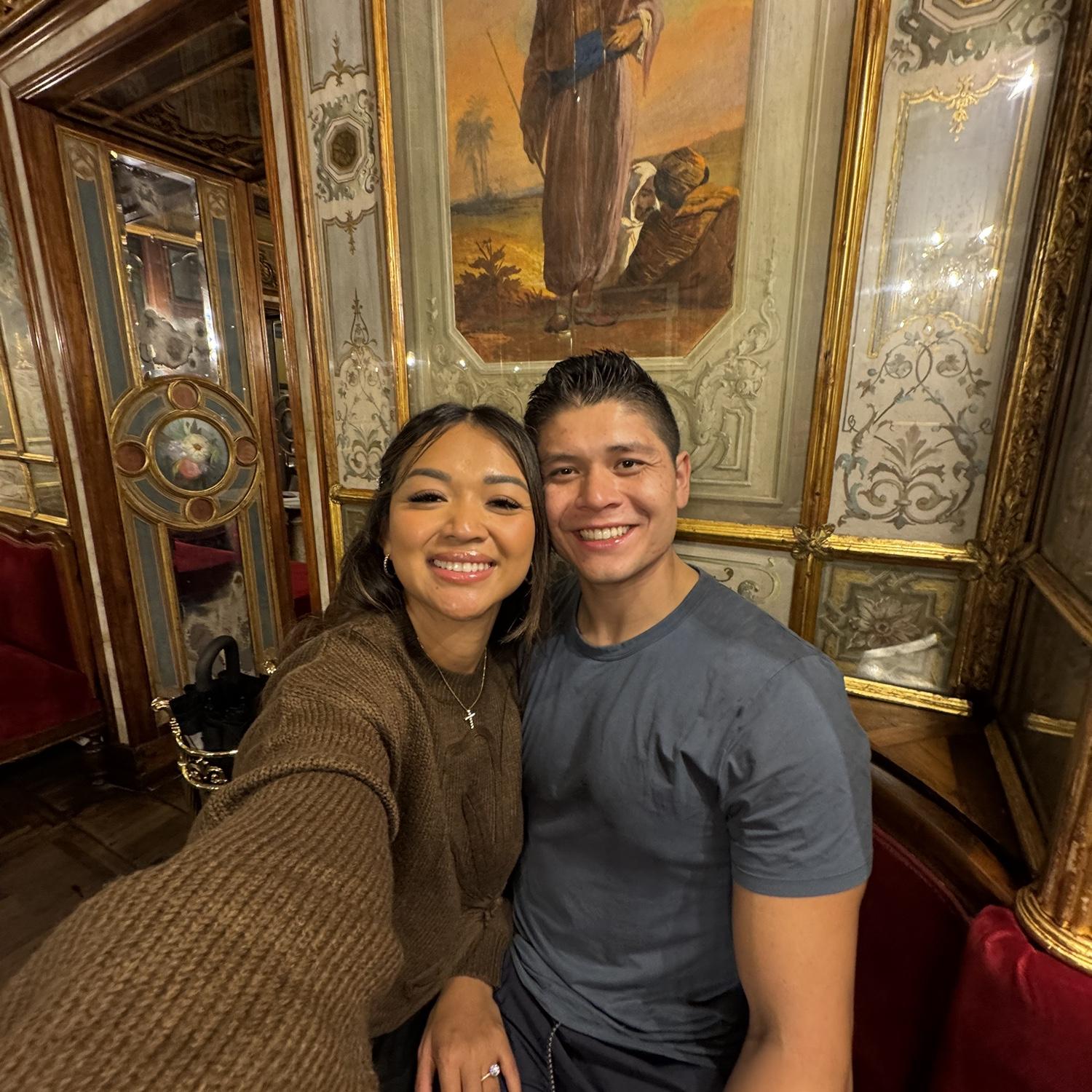 Caffè Florian in Venice Italy the oldest café in Italy founded in 1720.
