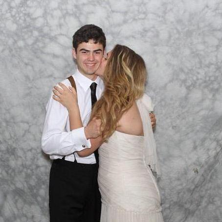 We started dating senior year of high school - this was taken at our senior prom.