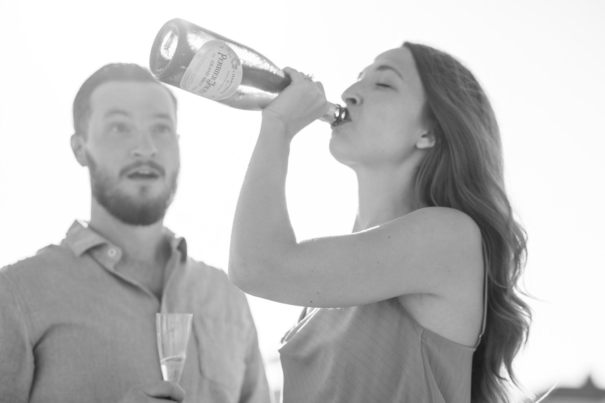 Expect to see more of this at the wedding...