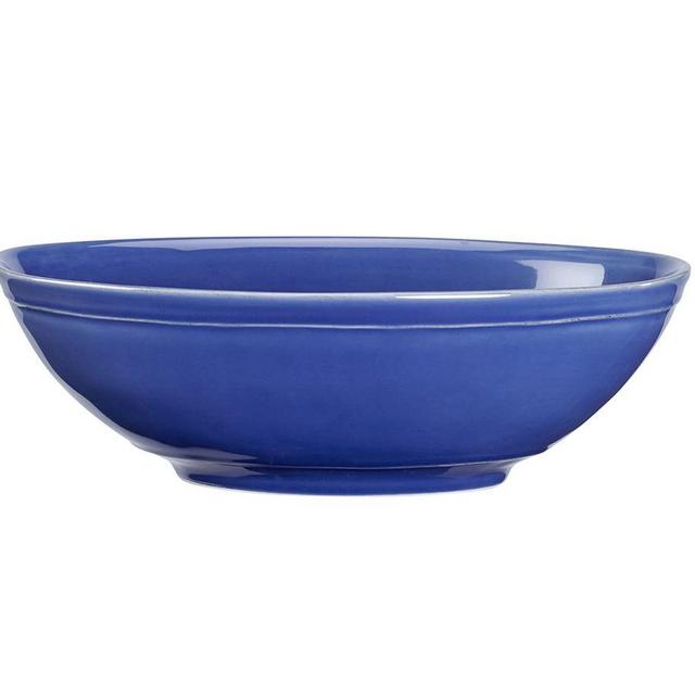 Cambria Oval Serve Bowl - Ocean Blue