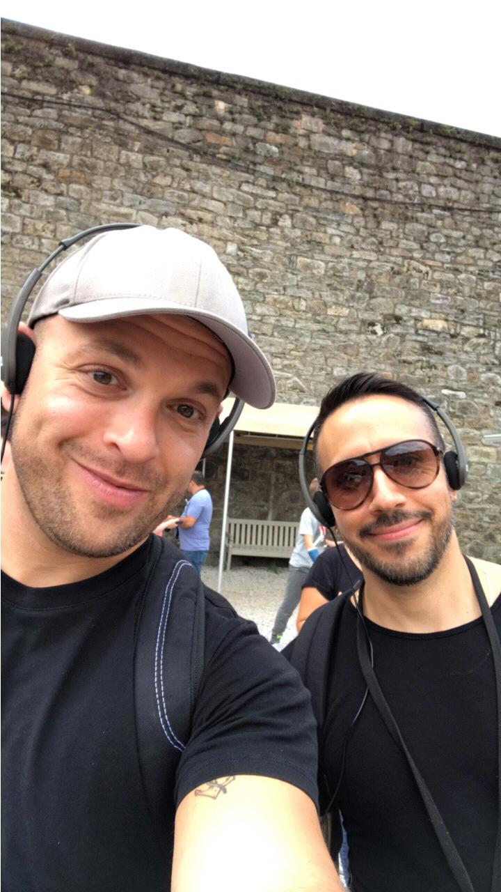 Robbie dragging Alex to museums