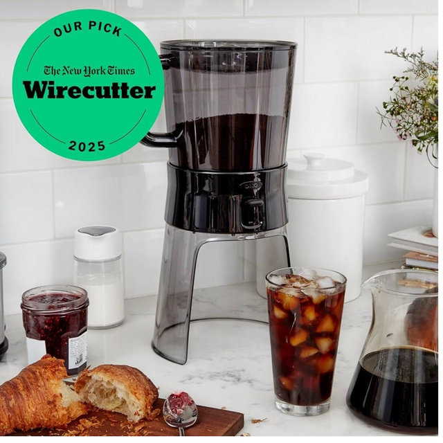 OXO Good Grips 32 Ounce Cold Brew Coffee Maker,Black