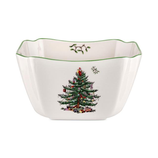 Spode Christmas Tree Small Square Bowl