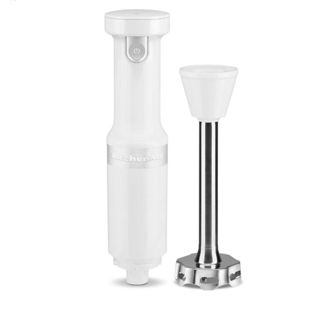 KitchenAid Cordless Variable Speed Hand Blender - KHBBV53, White