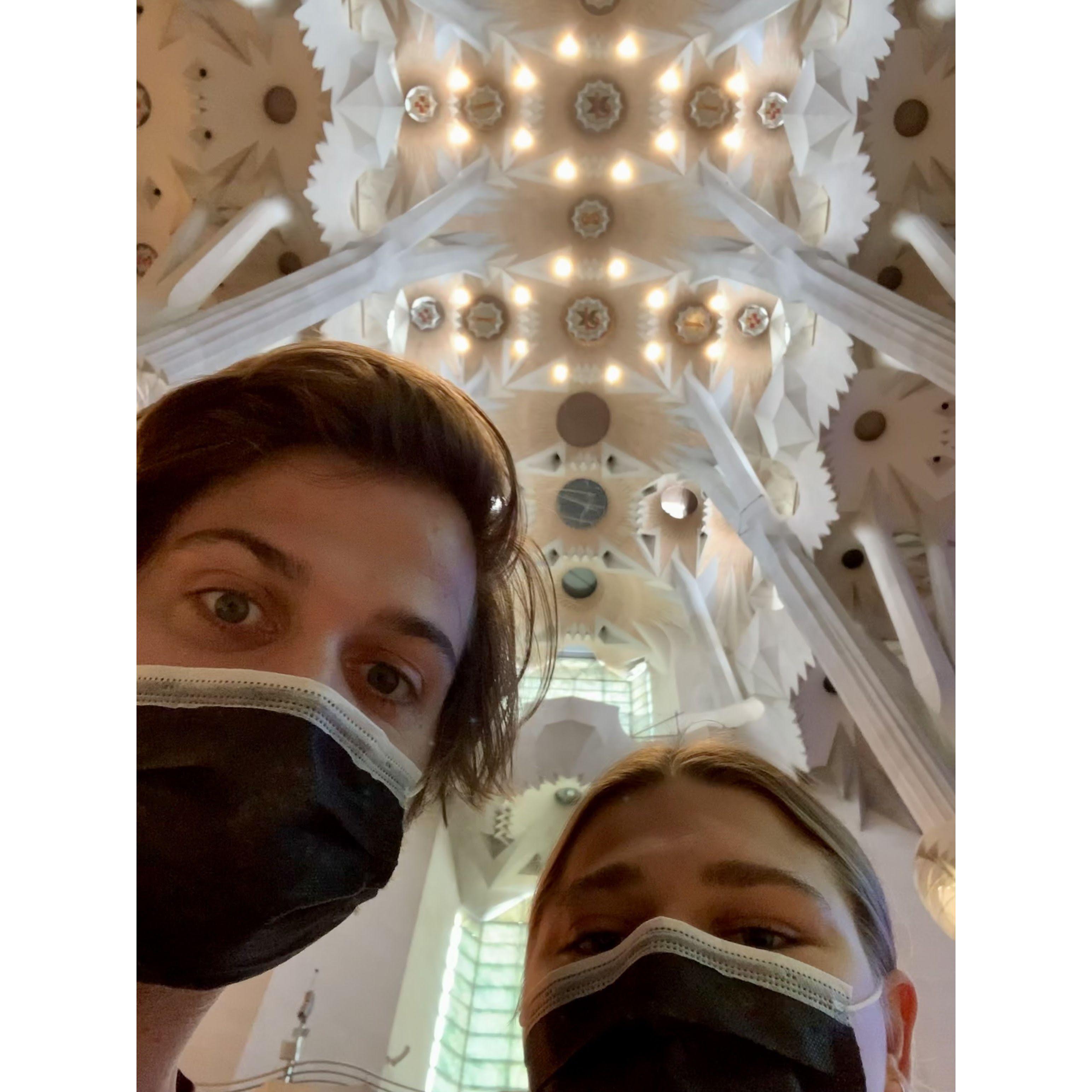 La Sagrada Familia in Barcelona, Spain