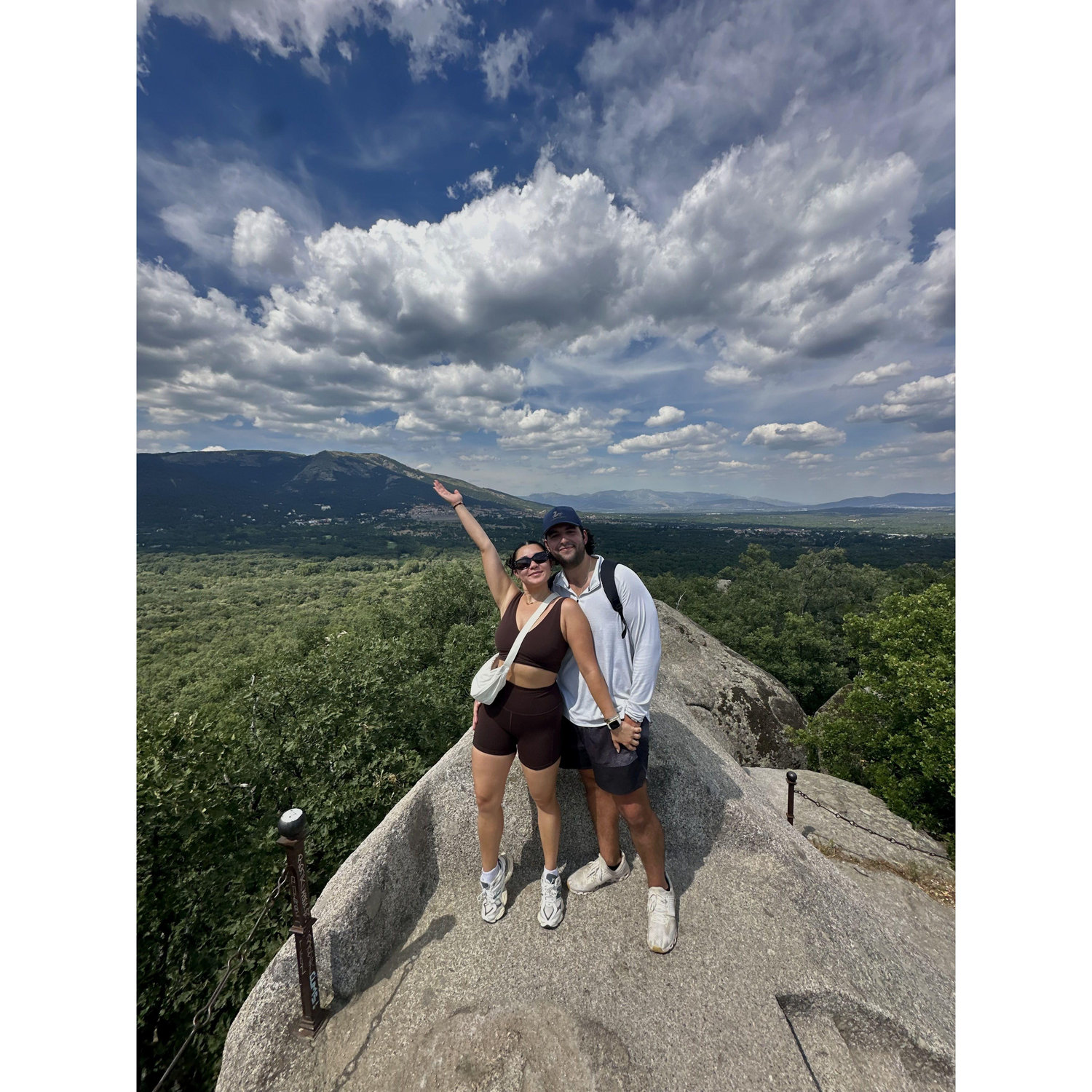 One of the highlights from Bailey's law school study abroad! The climb was tough but the view was worth it!