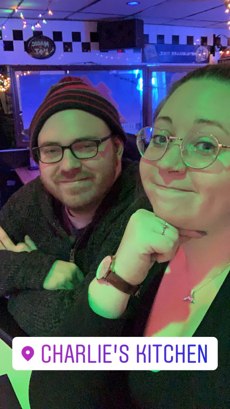 That time at Charlie's..............