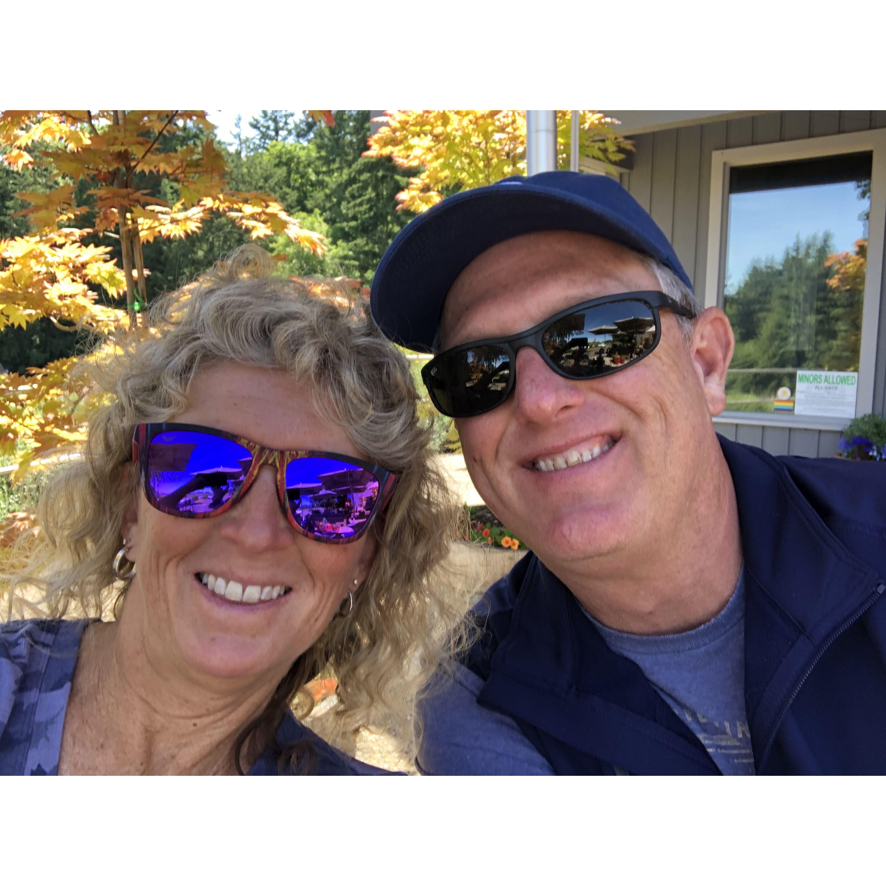 Hanging out in Oregon