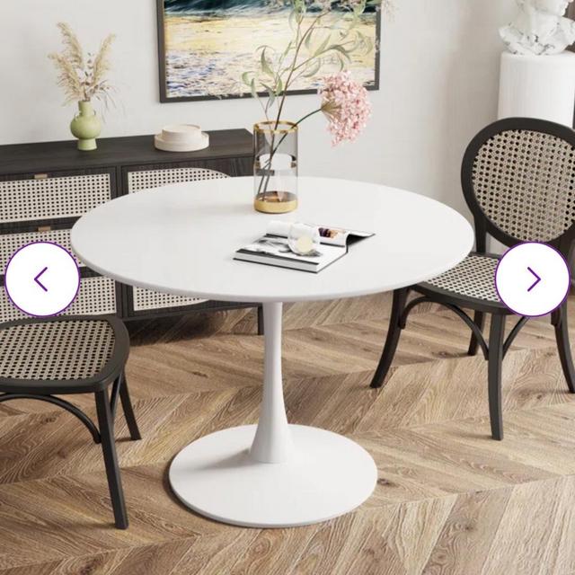 George Oliver Indars Pedestal Dining Table | Wayfair