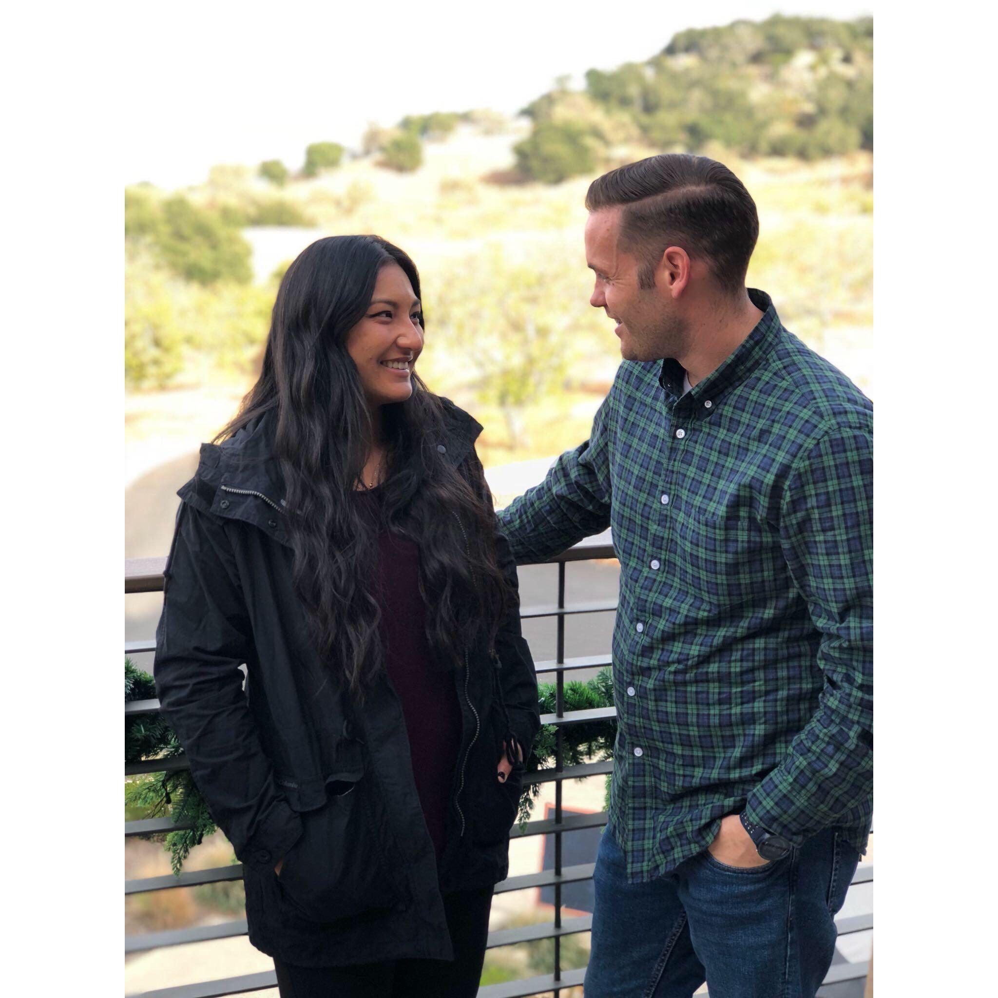 Getting to know Lauren's family a little better at wineries in Paso Robles.