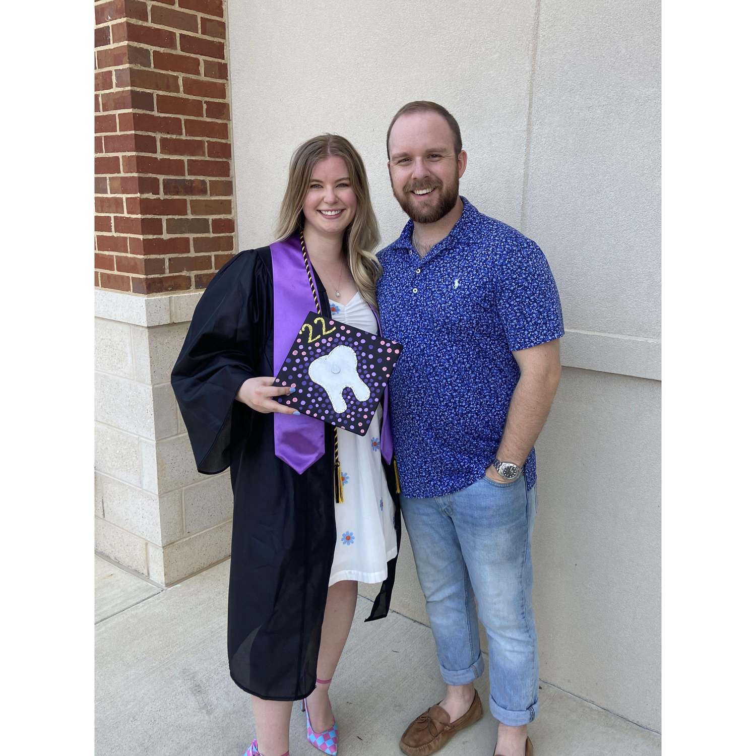 He saw me through the entirety of the dental hygiene program and my graduation!