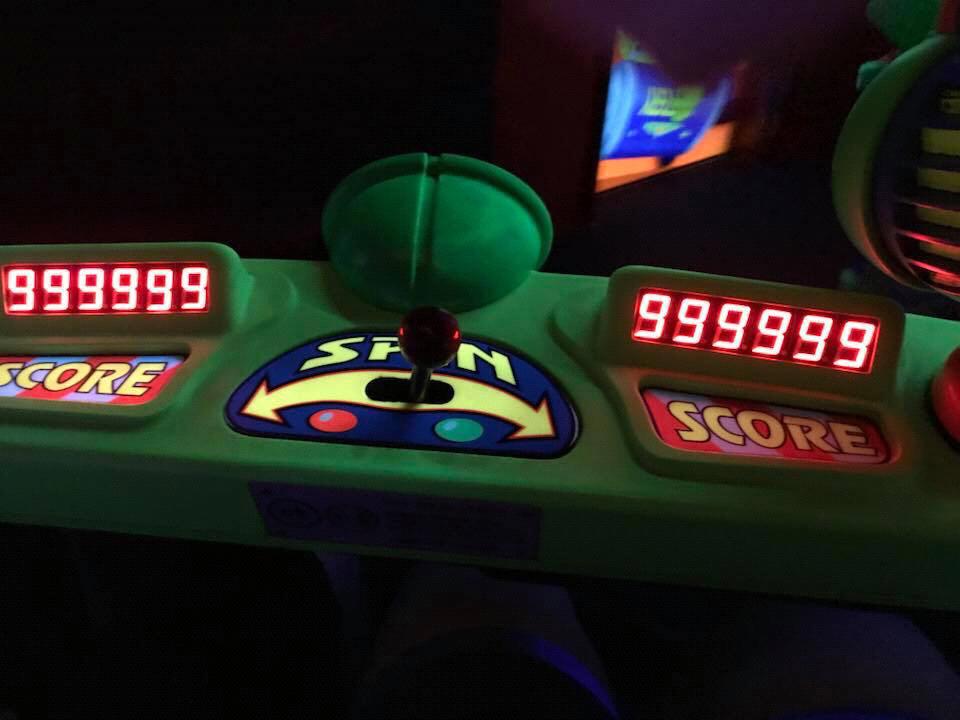 Dual 999,999 score on Space Ranger Spin