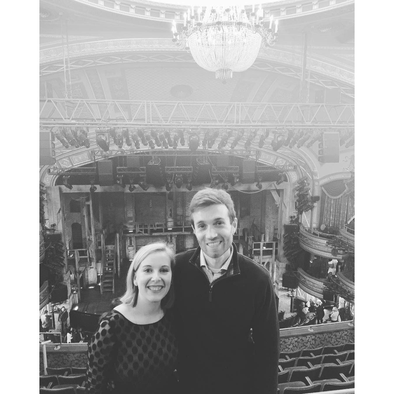 Best Christmas gift ever - tickets to Hamilton!