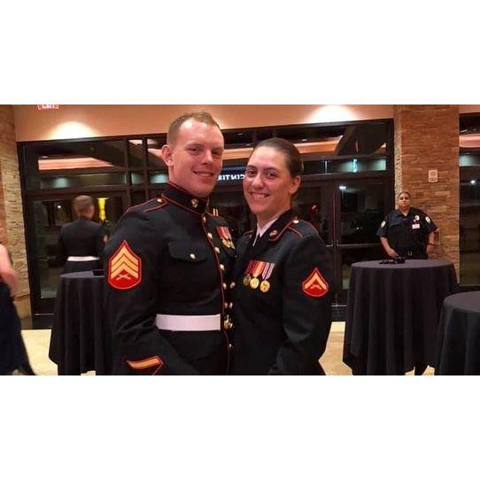 Our last Marine Corps ball together